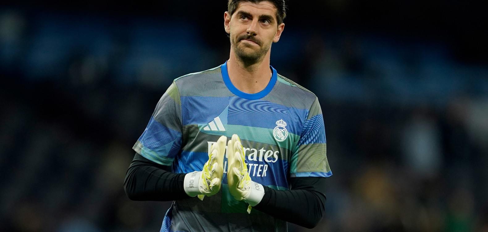 Real Madrid goalkeeper Thibaut Courtois