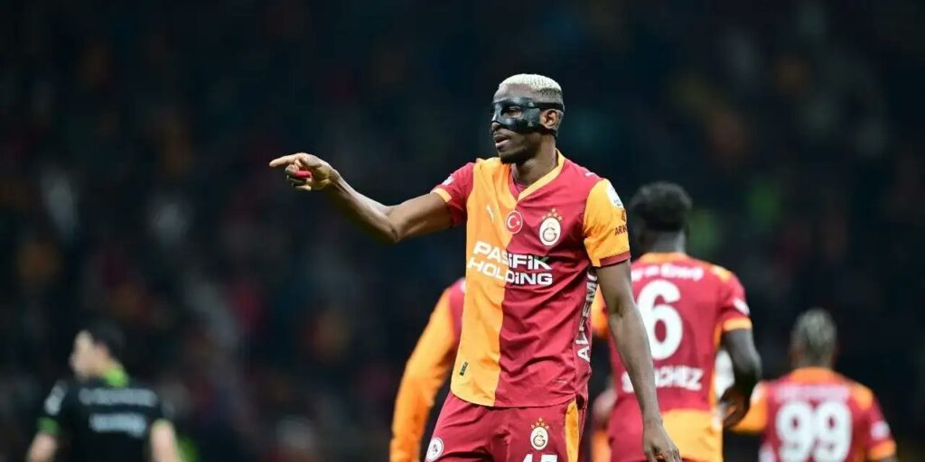 Galatasaray striker Victor Osimhen
