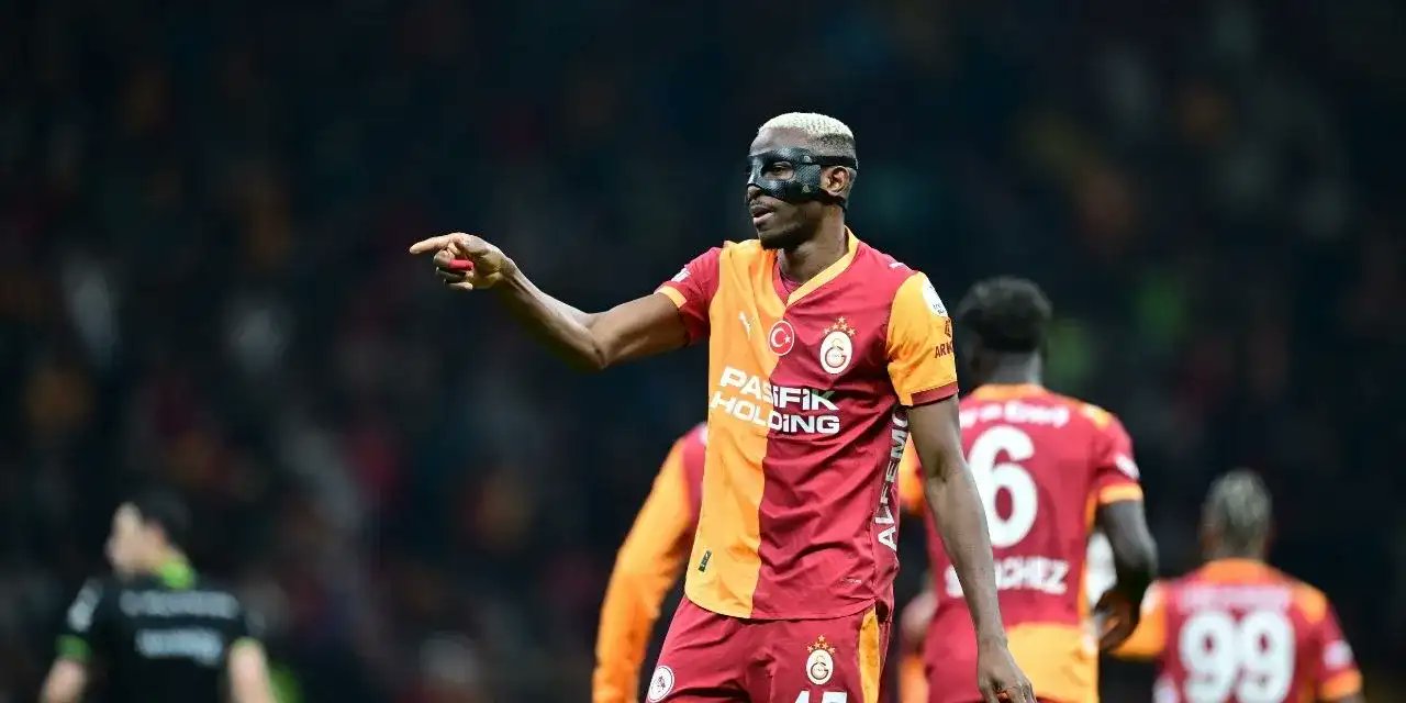 Galatasaray striker Victor Osimhen