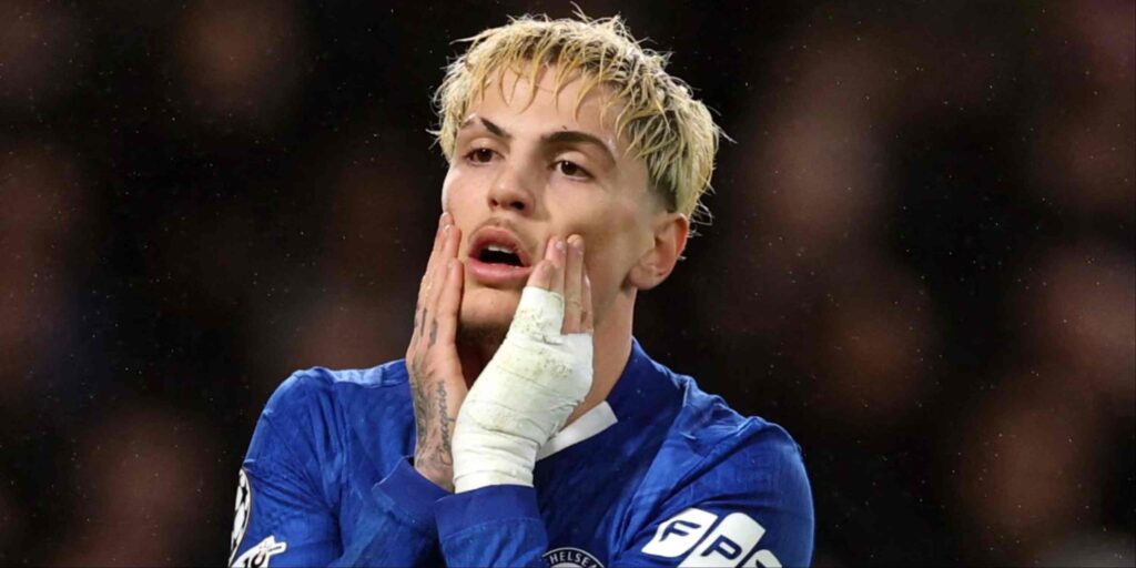 Chelsea winger Alejandro Garnacho