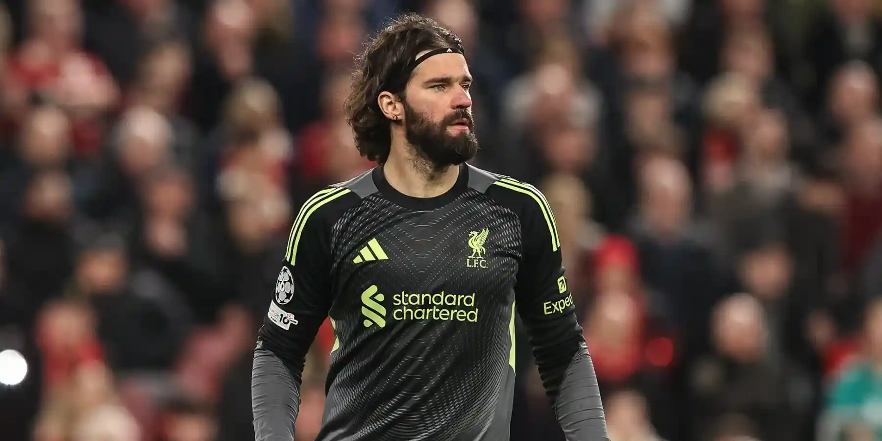 Liverpool goalkeeper Alisson Becker