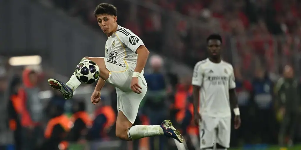 Real Madrid midfielder Arda Guler