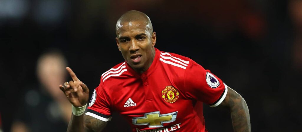 Former Manchester United player Ashley Young
