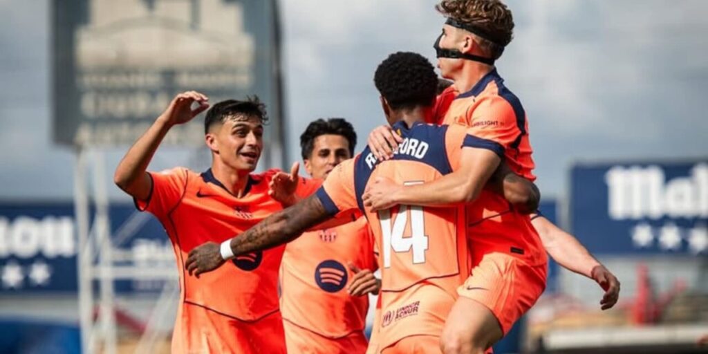 Marcus Rashford has just scored for Barcelona against Getafe