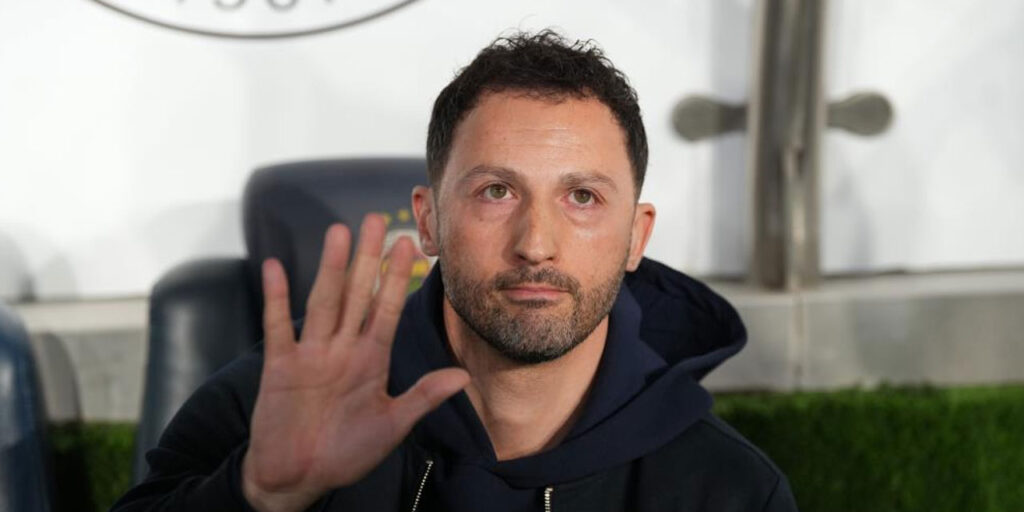 Former Fenerbahce head coach Domenico Tedesco