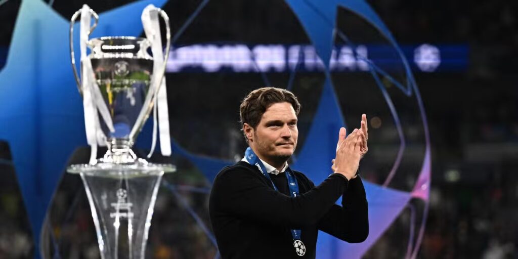 Edin Terzic after Borussia Dortmund's loss to Real Madrid in the 2022/23 Champions League final