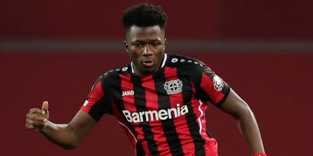 Bayer Leverkusen defender Edmond Tapsoba