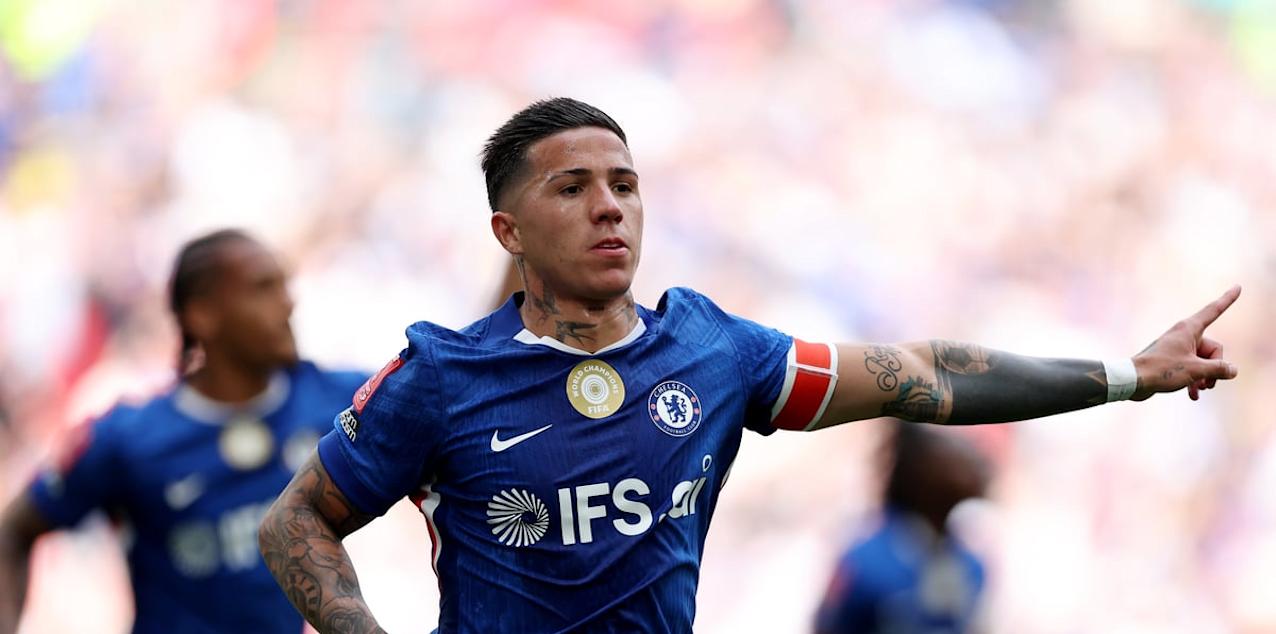 Enzo Fernandez has just scored for Chelsea against Leeds United