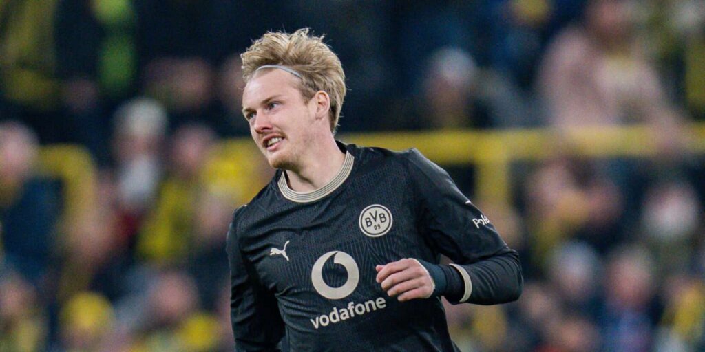 Borussia Dortmund midfielder Julian Brandt