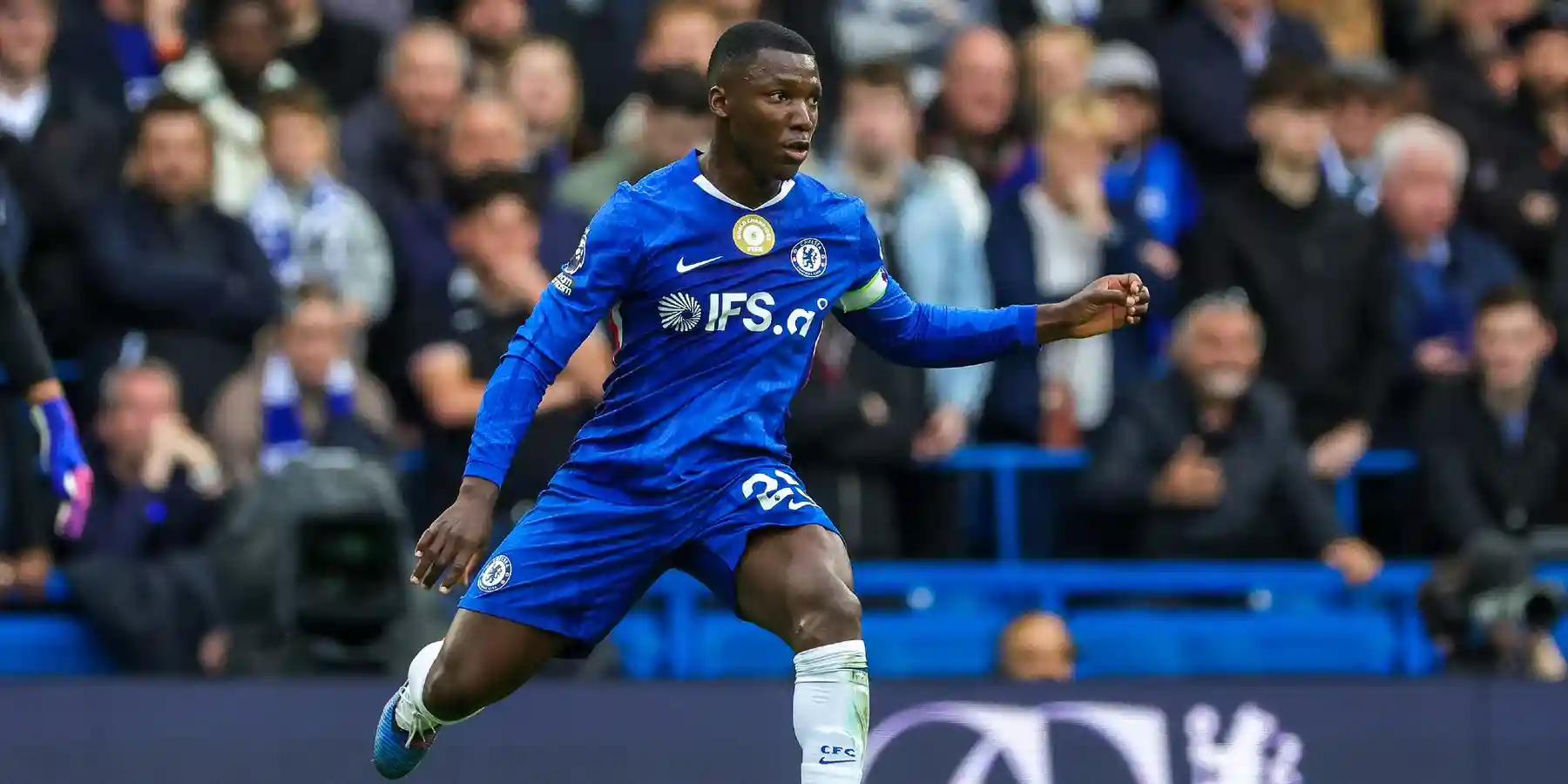 Chelsea midfielder Moises Caicedo