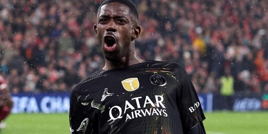 PSG forward Ousmane Dembele