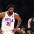 Joel Embiid and Jason Tatum