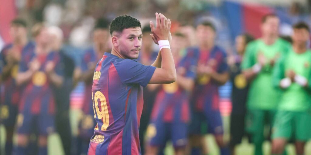 Barcelona winger Rooney Bardghji