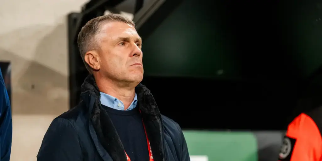 Former Ukraine national team head coach Serhiy Rebrov