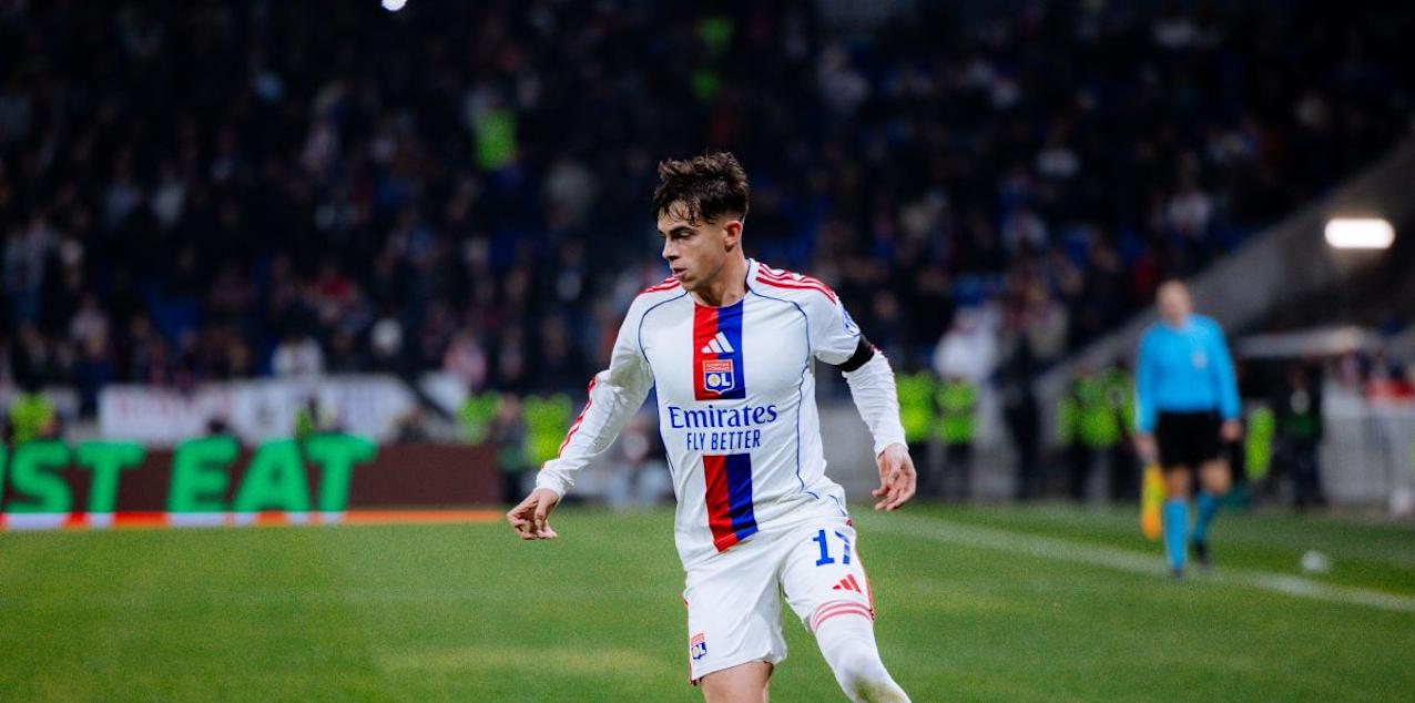 Lyon forward Afonso Moreira