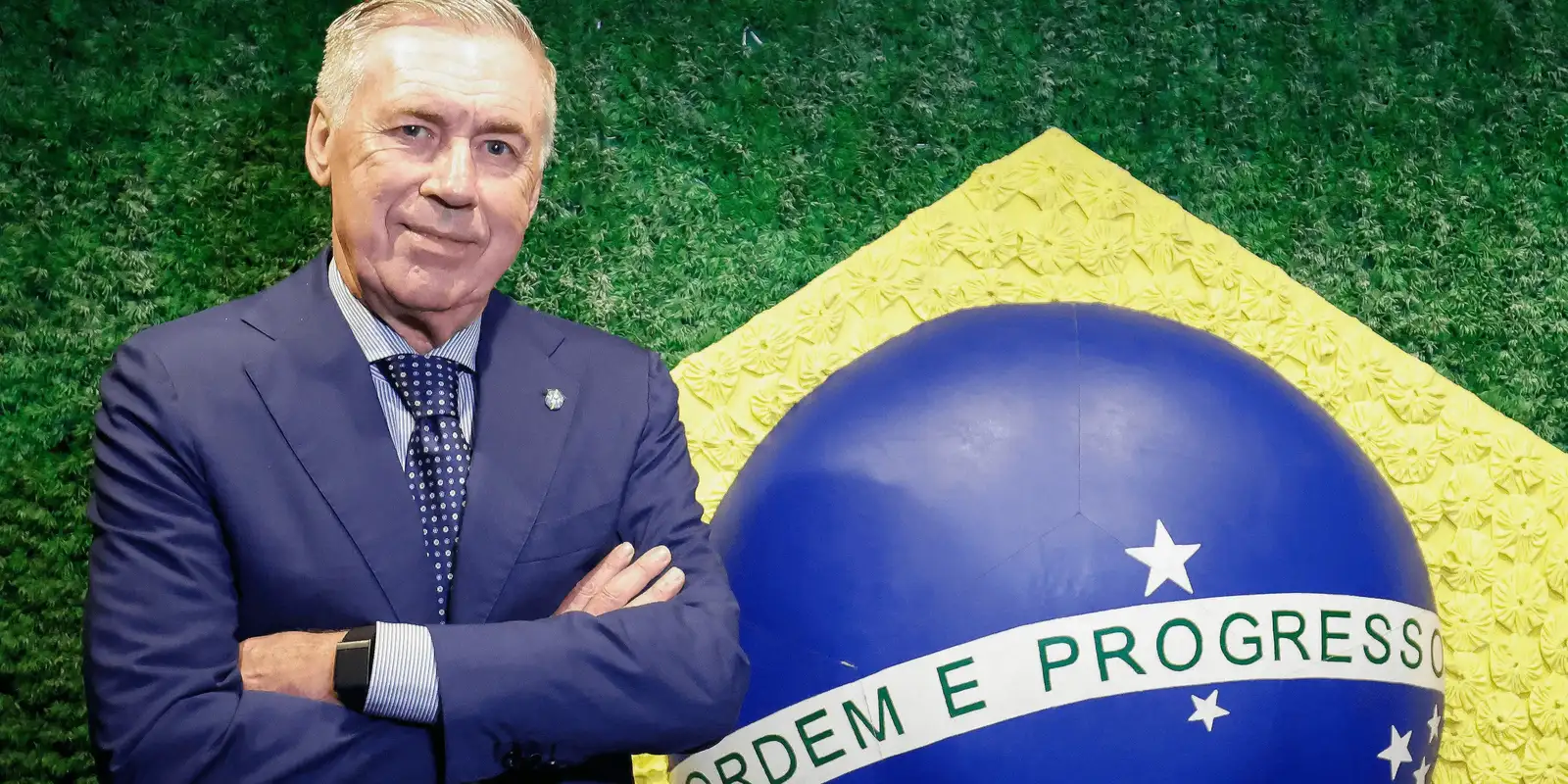 Brazil head coach Carlo Ancelotti