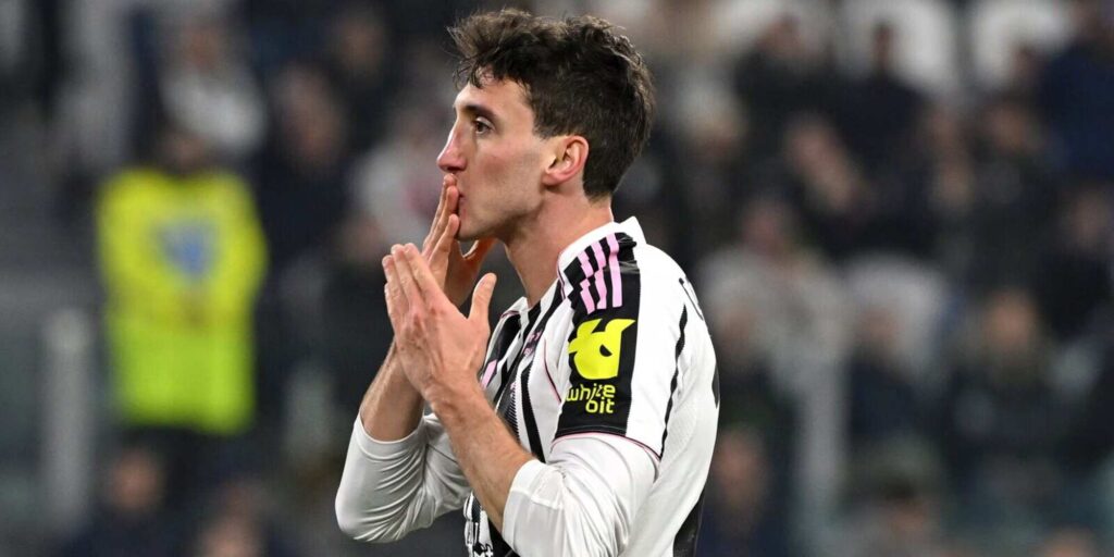 Juventus' player Andrea Cambiaso
