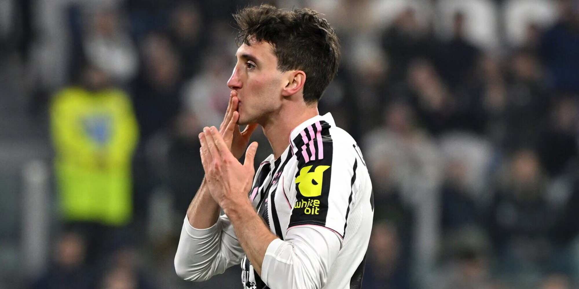 Juventus' player Andrea Cambiaso