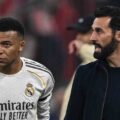 Kylian Mbappe and Alvaro Arbeola