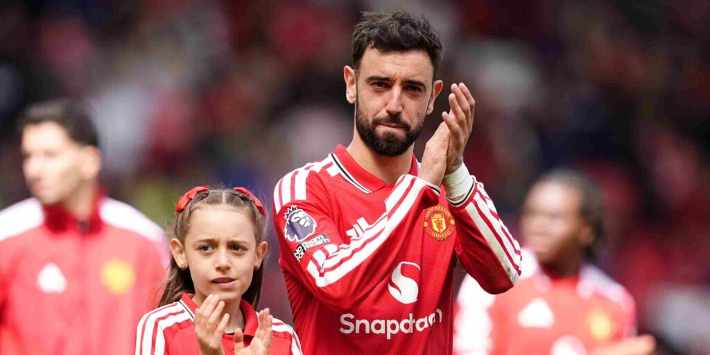 Manchester United captain Bruno Fernandes