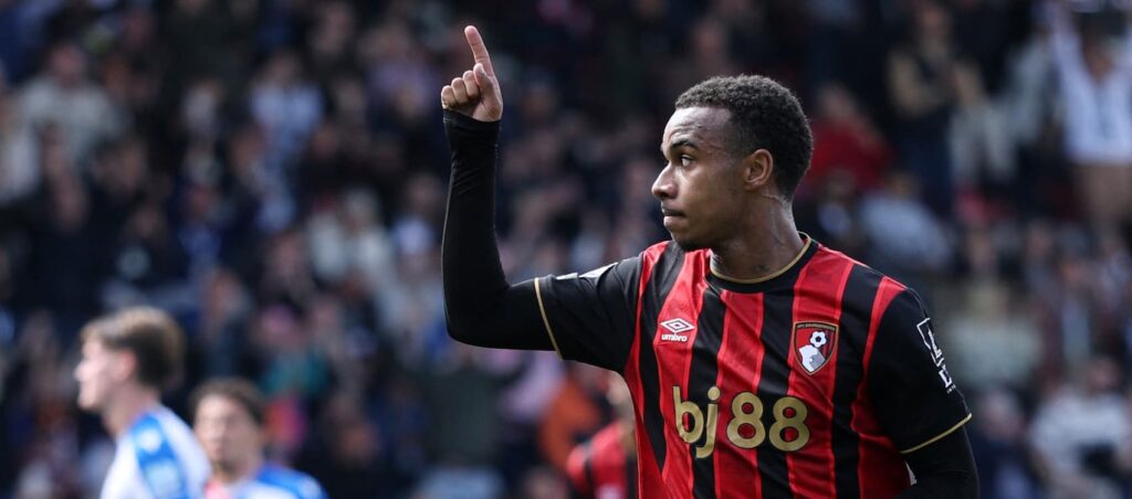 Bournemouth striker Eli Junior Kroupi