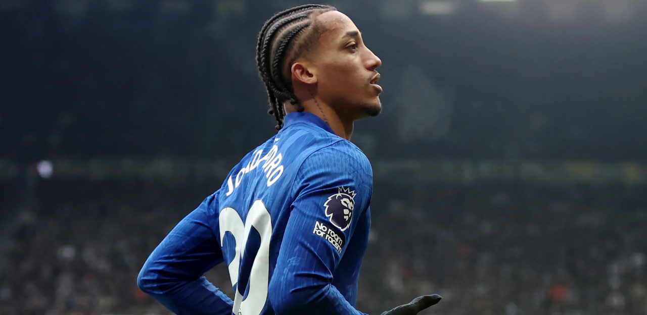 Chelsea forward Joao Pedro