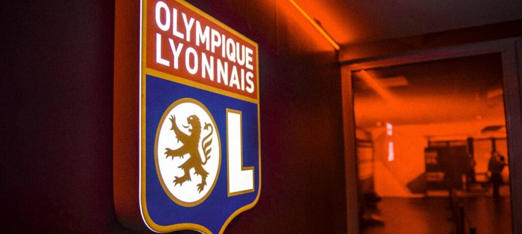Badge of Olumpique Lyonnais