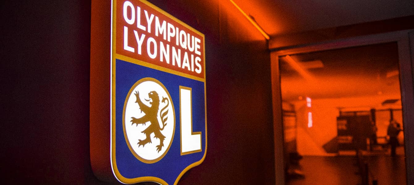 Badge of Olumpique Lyonnais