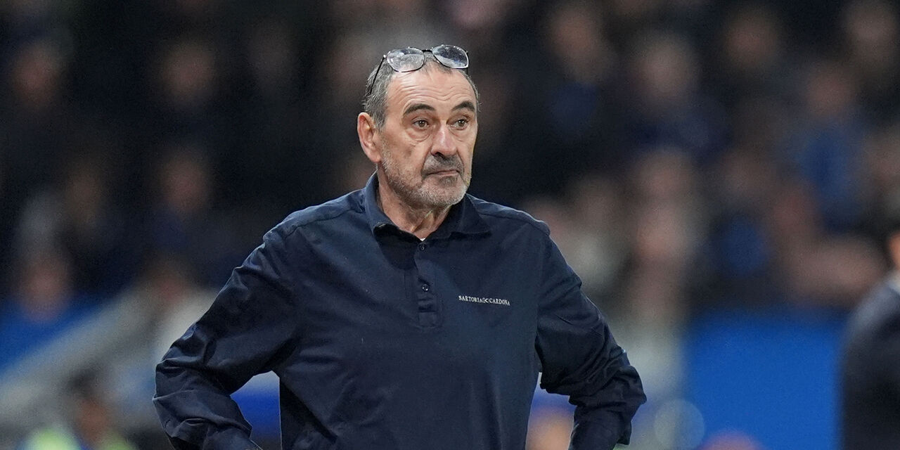 Former Lazio head coach Maurizio Sarri