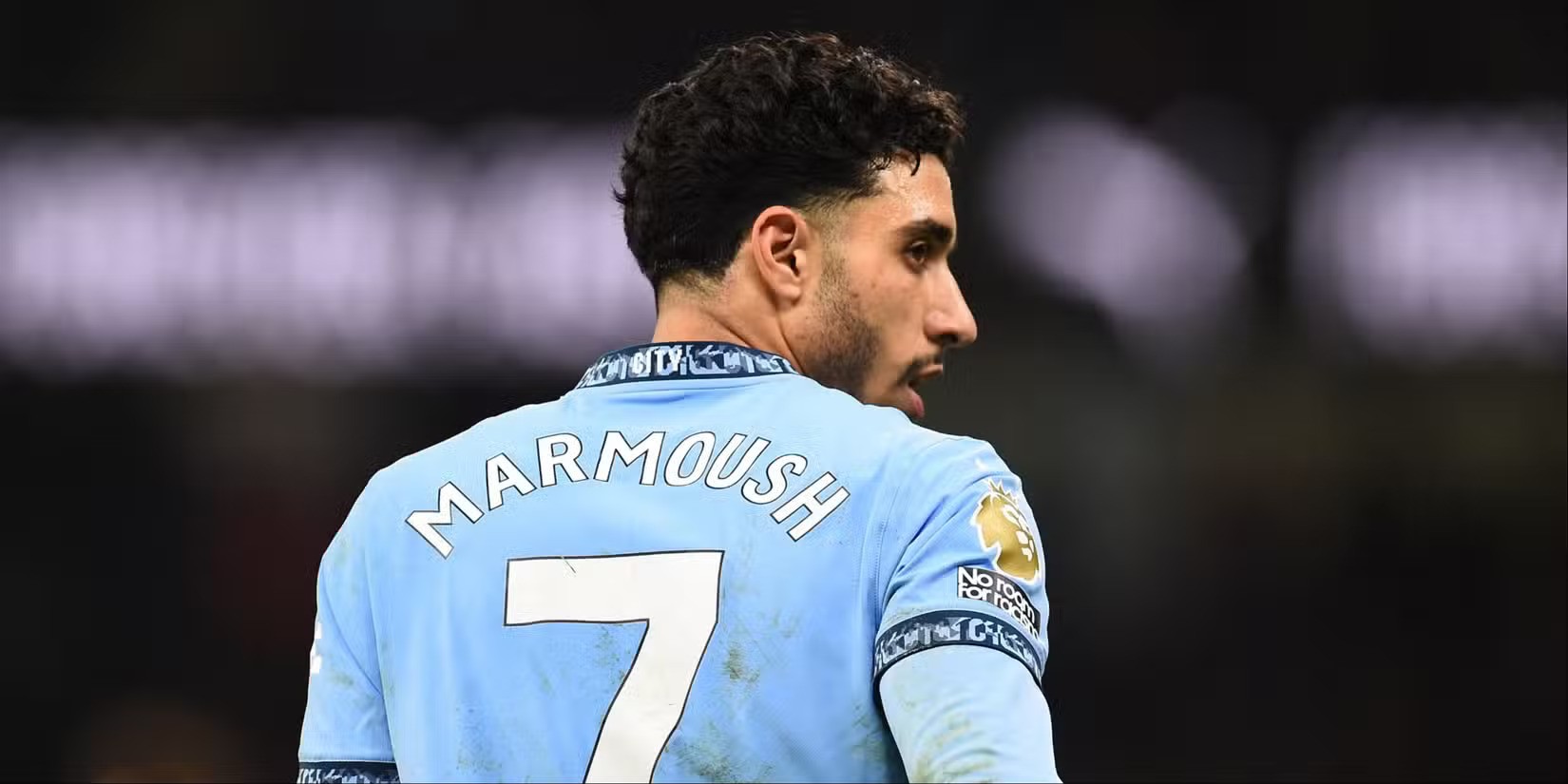 Manchester City forward Omar Marmoush