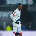 PSG forward Ousmane Dembele