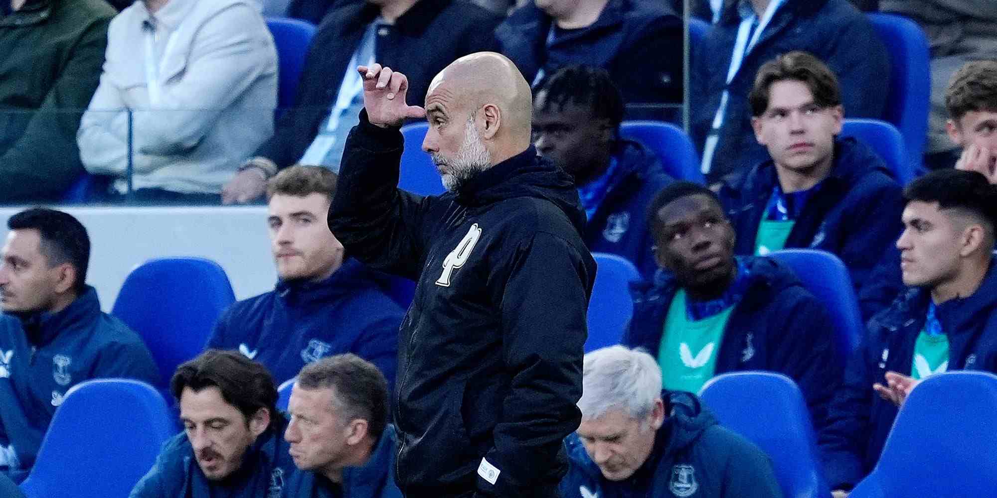 Manchester City manager Pep Guardiola
