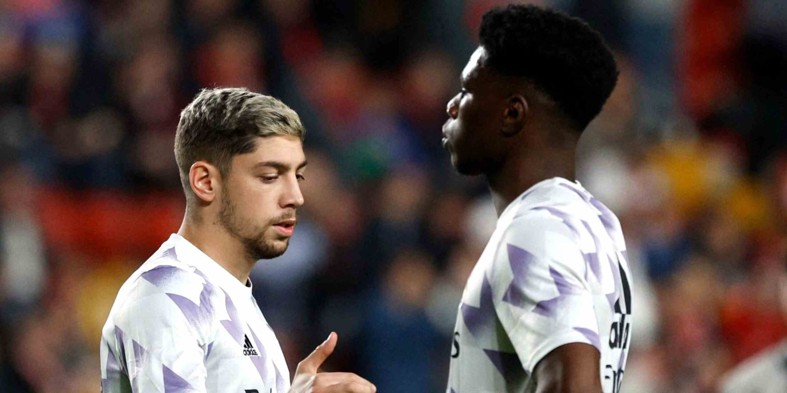 Federico Valverde and Aurelien Tchouameni