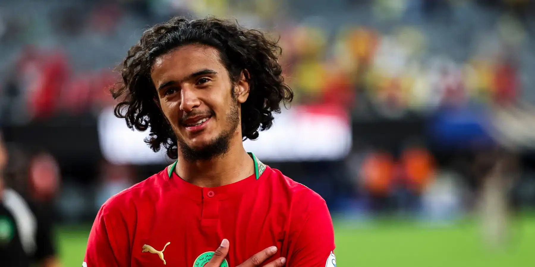Morocco and Lille midfielder Ayyoub Bouaddi