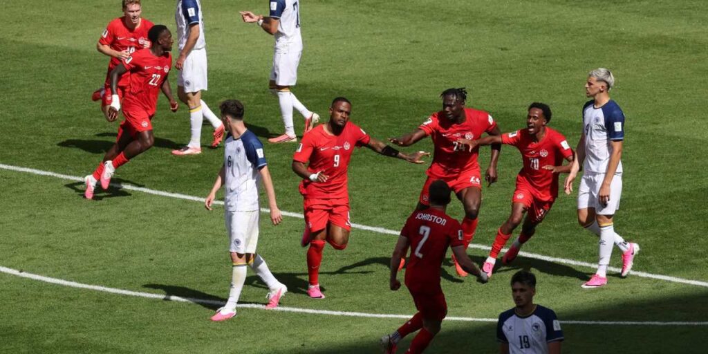 Canada have just equalised against Bosnia and Herzegovina