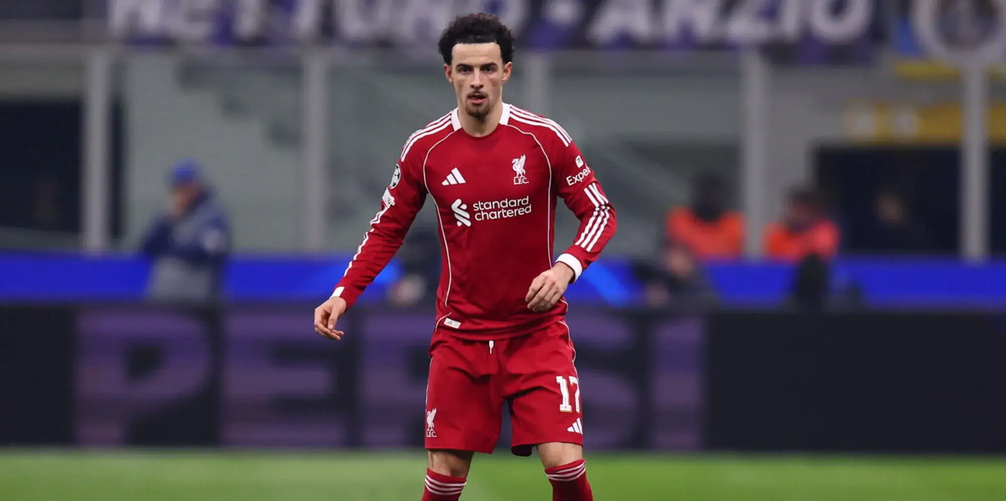 Liverpool midfielder Curtis Jones