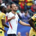 Harry Kane during England's World Cup match against Ghana