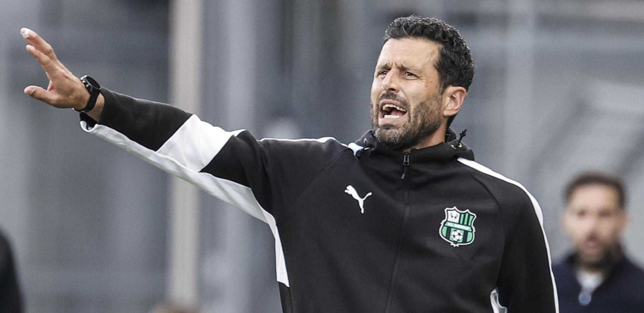 Fabio Grosso during his time as Sassuolo head coach