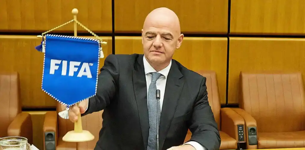 FIFA president Gianni Infantino