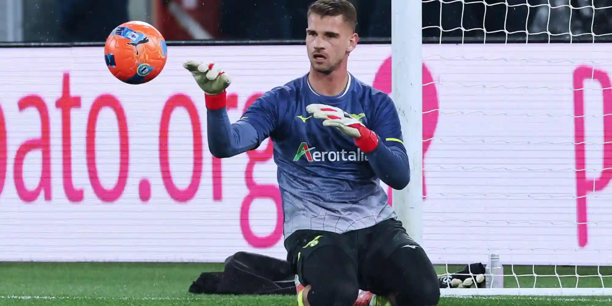 Ivan Provedel during a training session
