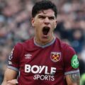 West Ham midfielder Mateus Fernandes