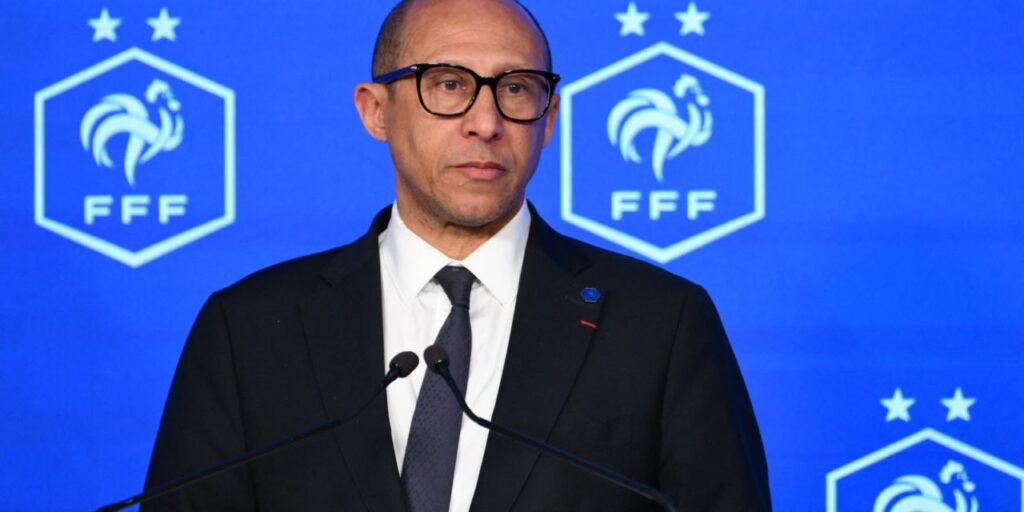 President of the French Football Federation Philippe Diallo