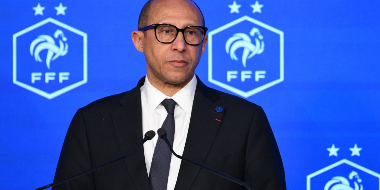 President of the French Football Federation Philippe Diallo