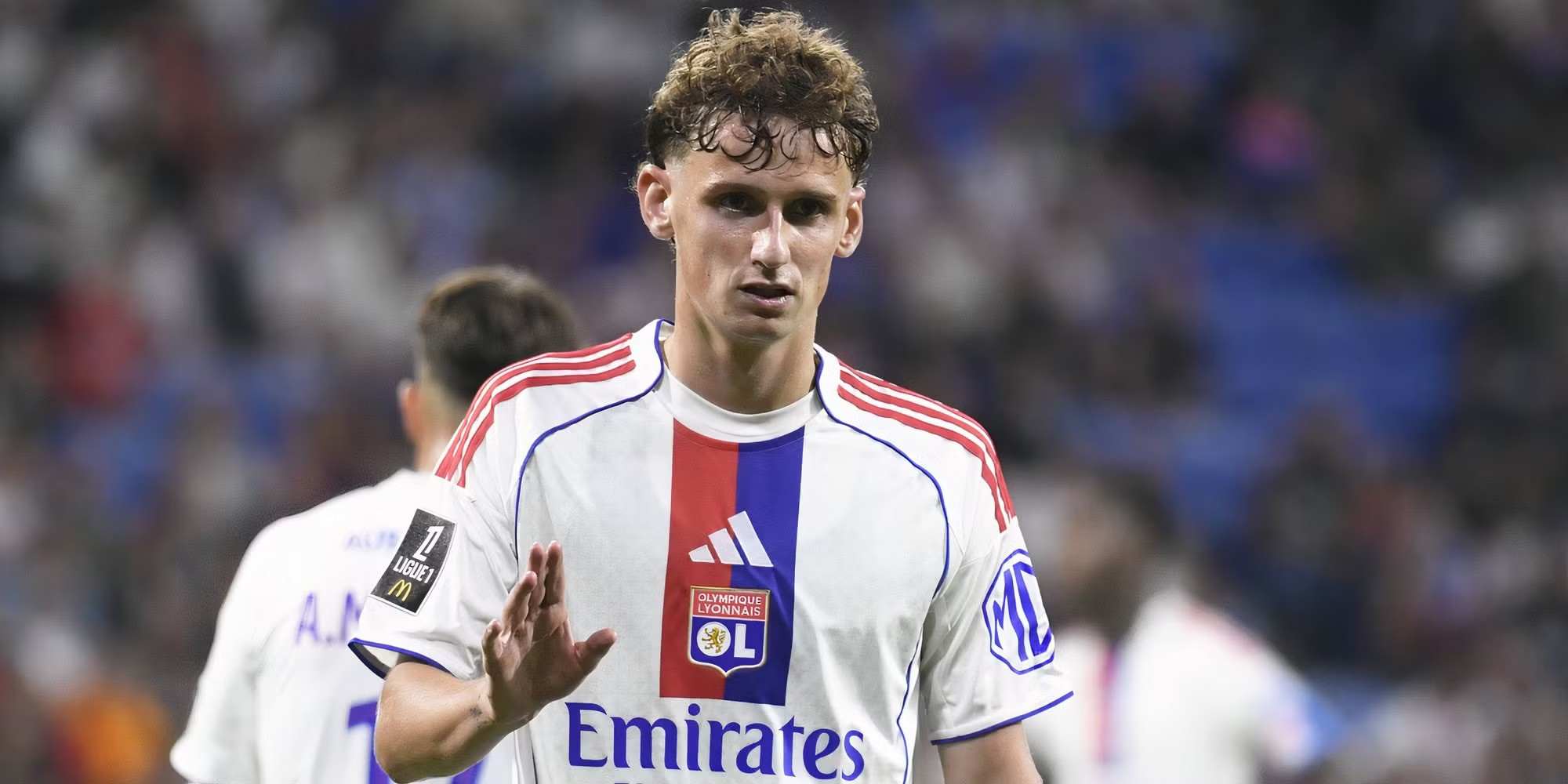 Lyon midfielder Tyler Morton
