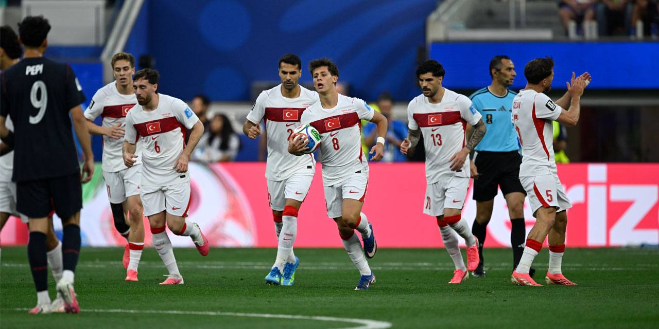 Arda Guler has just scored for Turkiye against USA