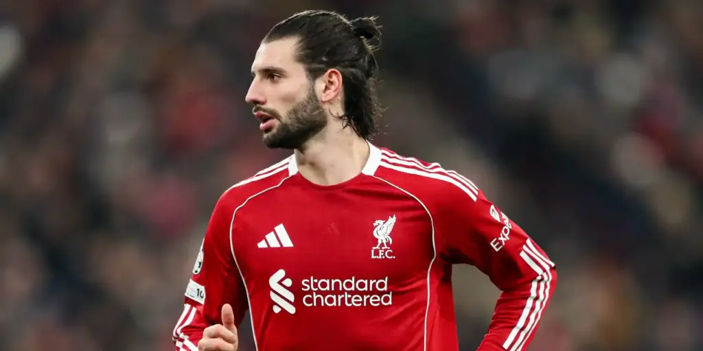 Liverpool midfielder Dominik Szoboszlai