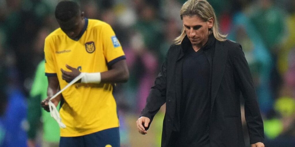 Former Ecuador head coach Sebastian Beccacece