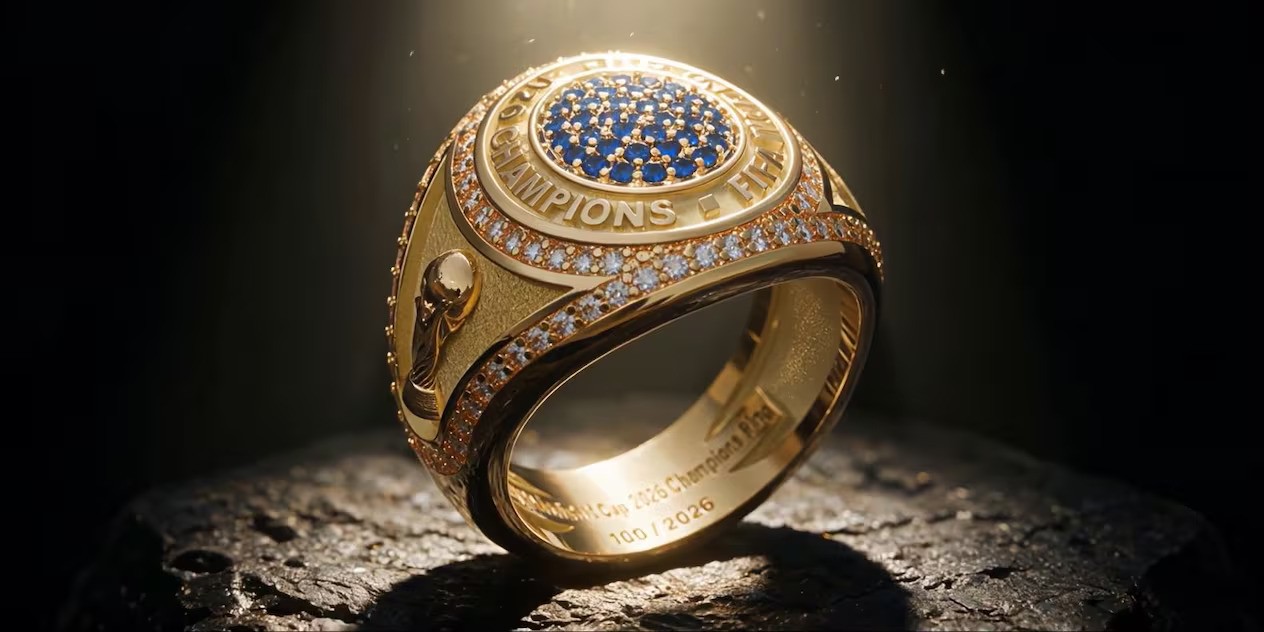 The ring Fifa will give to the World Cup winners