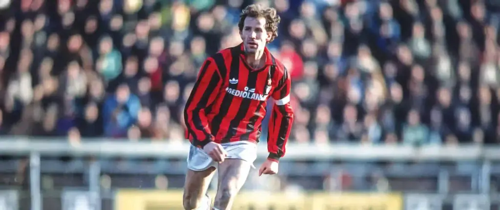 Legendary AC Milan and Italy defender Franco Baresi