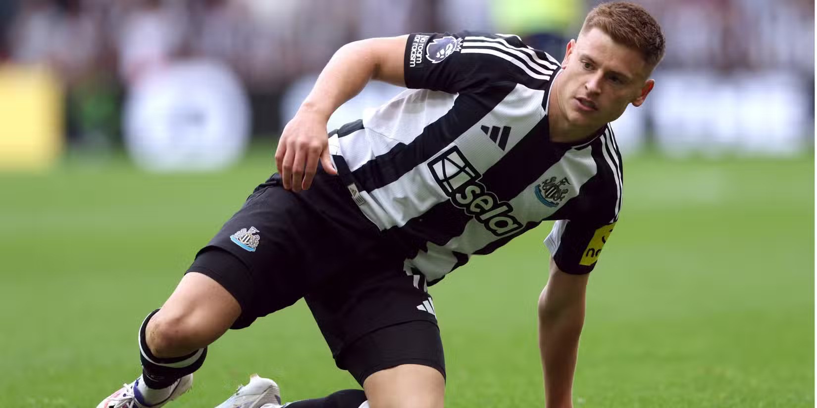 Newcastle winger Harvey Barnes
